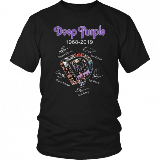 Deep Purple 1968 2019 signature Unisex T-Shirt