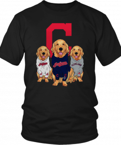 Golden Retriever Cleveland Indians Unisex 2019 T-Shirt