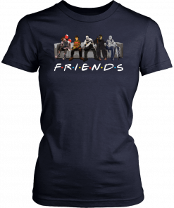 Friends horror Mens Womens Tee Shirts