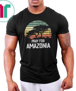 Amazon Wildfires Hashtag Pray For Amazonia #prayforamazonia Gift T-Shirt