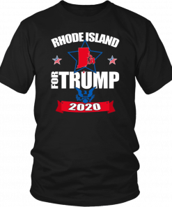 Rhode Island For Trump 2020 Unisex T-Shirt