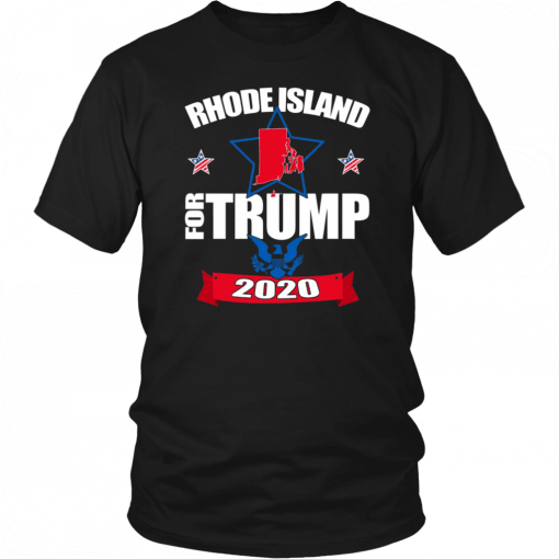 Rhode Island For Trump 2020 Unisex T-Shirt