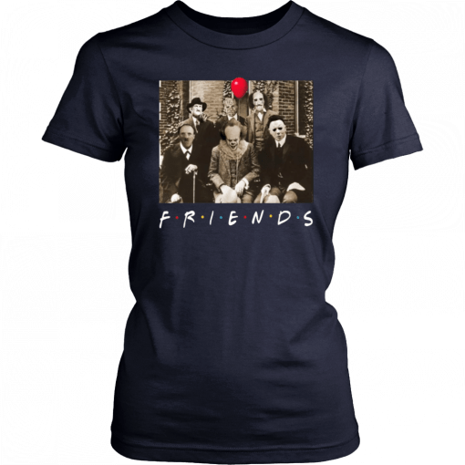 Psychodynamics Horror Characters Friends T-Shirt