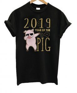 2019 Year Of The Pig Dabbing T-Shirt