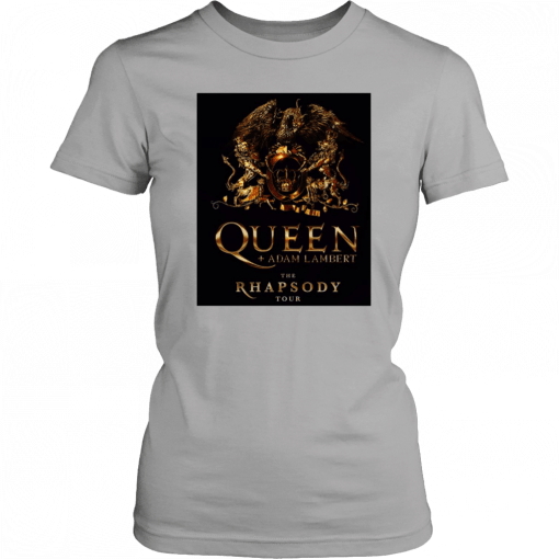 Queen Official Classic Crest Logo White Unisex T-Shirt