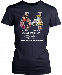 64 Years Anniversary Dolly Parton Thank You For The Memories Unisex T-Shirt