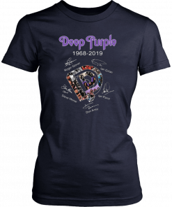 Deep Purple 1968 2019 signature Unisex T-Shirt