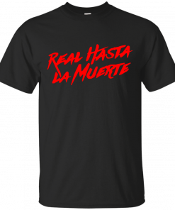 Anuel aa merch real hasta la muerte brrrrrrr tee black red Unisex T-Shirt