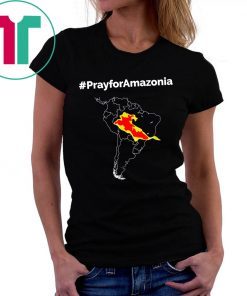 Pray for Amazonia #PrayforAmazonia Funny Tee Shirt
