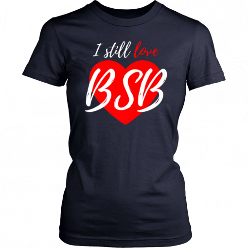 Cute 90s Music Fan, Boy Band Backstreet Back I Love BSB Premium Tee Shirt