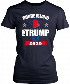 Rhode Island For Trump 2020 Unisex T-Shirt