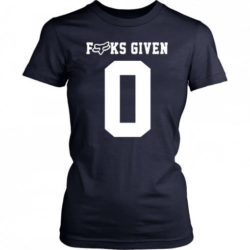 Fuck Given 0 Zero Unisex 2019 T-Shirt