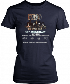 Kiss End of the road 46th Anniversary Unisex 2019 T-Shirt
