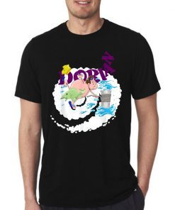 Cute Dorian Hurricane design by 8 Pints Apparel Unisex T-Shirt