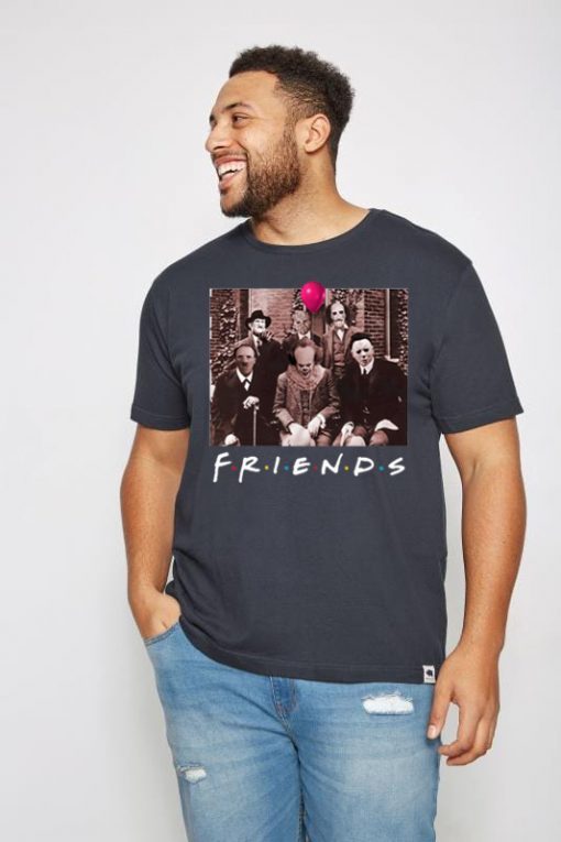 Team Psychodynamics Horror Characters Friends Tee Shirts