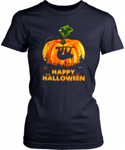 Sloth Pumpkin Happy Halloween 2019 T-Shirt