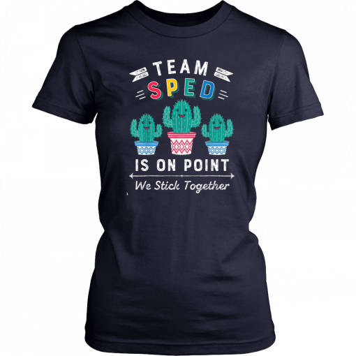 Team sped is on point we stick together T-Shirts