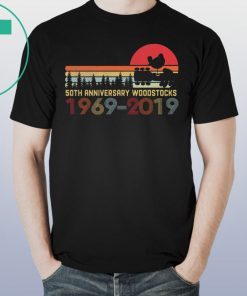 50th Anniversary Woodstocks Vintage T-Shirt