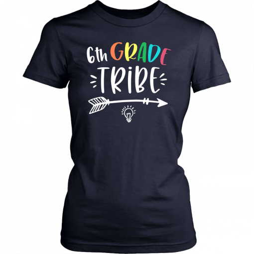 6th Grade Tribe Teacher Gifts Sixth Grade Back To School Tee Shirt