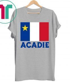 7 Year Old Mathieu’s Acadian Flag Acadie Tee Shirt