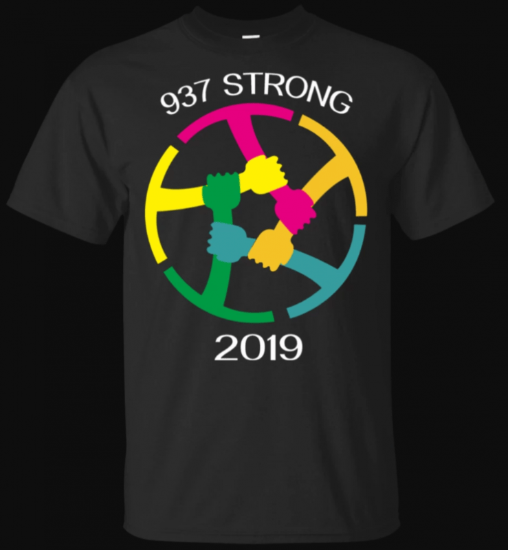 937 STRONG TEE BLACK T-Shirt