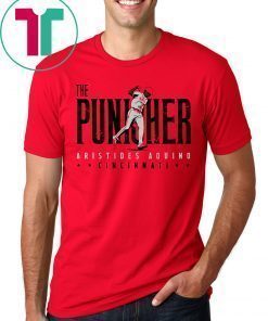 Aristides Aquino Tee Shirt The Punisher Cincinnati, MLBPA