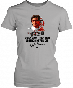 Ayrton Senna Legends Never die T-Shirt