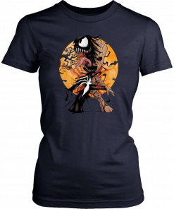 Baby Groot Venom Moon Halloween Tee Shirt