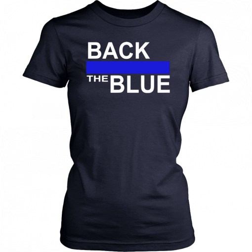 Back The Blue Mens Womens 2019 T-Shirt