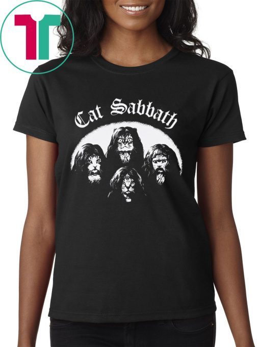 Black sabbath cat sabbath 2019 shirt