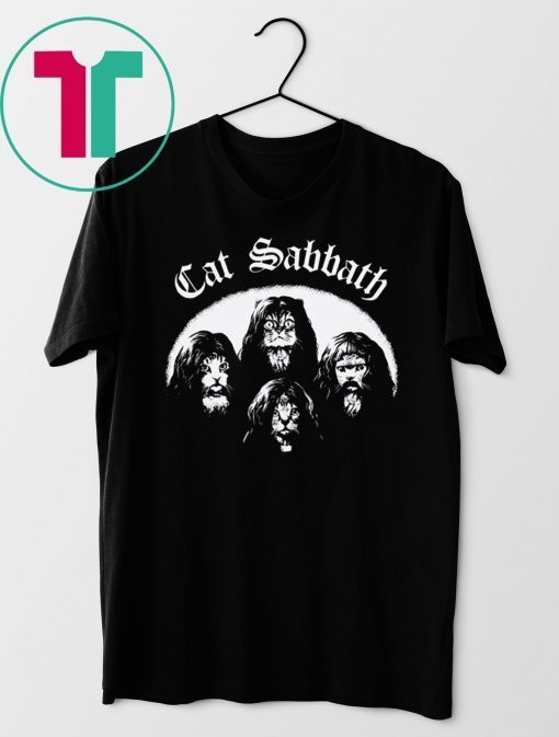 Black sabbath cat sabbath 2019 shirt