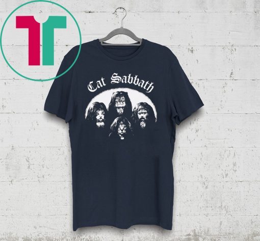 Black sabbath cat sabbath 2019 shirt