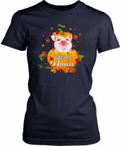 Blessed Nana Pig Pumpkin Halloween 2019 T-Shirt