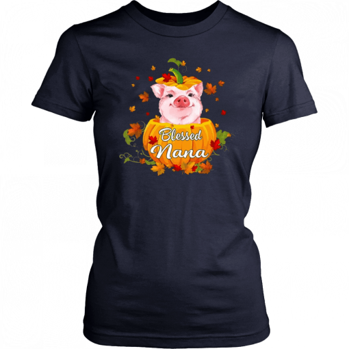 Blessed Nana Pig Pumpkin Halloween 2019 T-Shirt