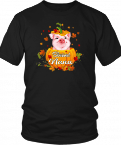 Blessed Nana Pig Pumpkin Halloween 2019 T-Shirt