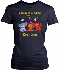 Blessed To Be Called Grandma Elephant TShirt