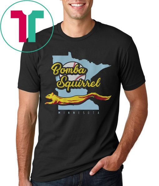Bomba Squirrel Shirt Minnesota T-Shirt for Mens Womens Kids