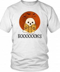 Booooooks Boo read Books Halloween 2019 Tee Shirt