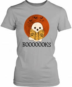 Booooooks Boo read Books Halloween 2019 Tee Shirt