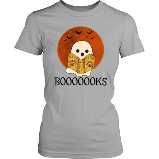 Booooooks Boo read Books Halloween 2019 Tee Shirt