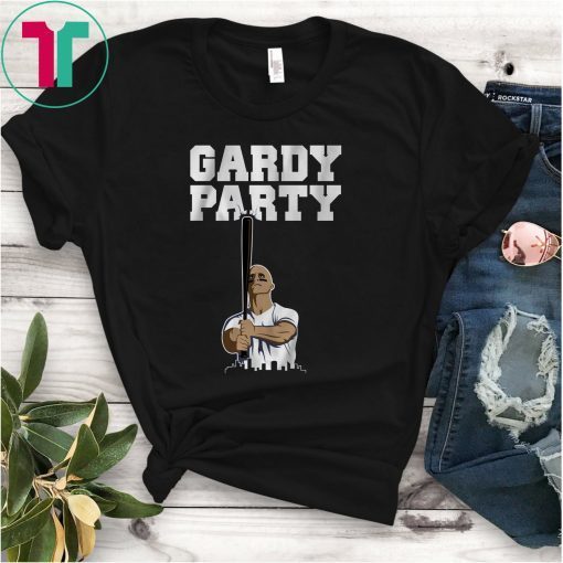 Brett Gardner Shirt - Gardy Party New York Bang Gang Shirt