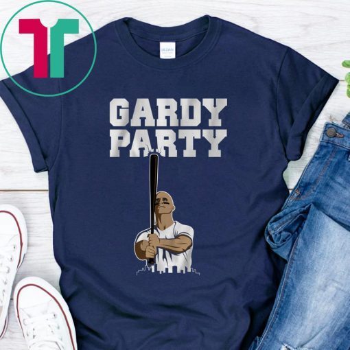 Brett Gardner Shirt - Gardy Party New York Bang Gang Shirt