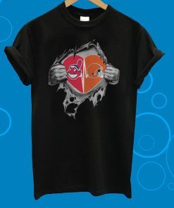 Browns Indians It’s In My Heart Inside Me T-Shirt