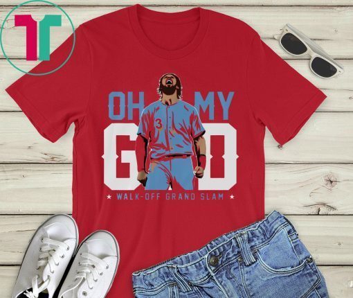 Bryce Harper Shirt - Oh My God, Walk-off Grand Slam Shirt