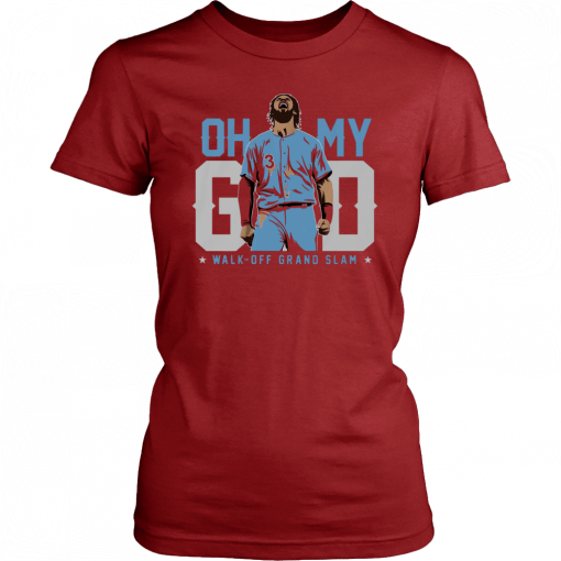 Bryce Harper Shirt - Oh My God Walk-off Grand Slam 2019 Shirt