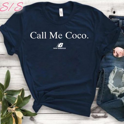 Call Me Coco New Balance US Open 2019 Tee Shirt