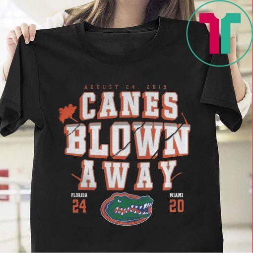 Canes Blown Away Florida Gators vs Miami Hurricanes T-Shirt