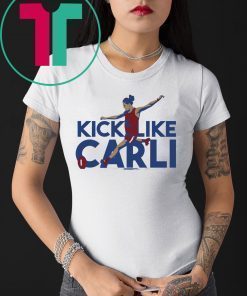 Carli Lloyd T-Shirt - Kick Like Carli, USWNTPA, Football Tee
