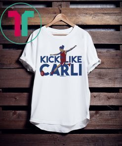 Carli Lloyd T-Shirt - Kick Like Carli, USWNTPA, Football Tee