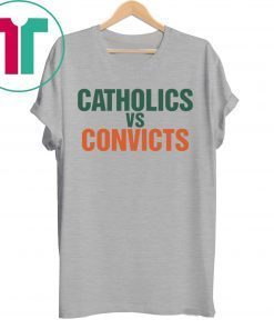 Catholics vs Convicts Vintage 1988 T-Shirt